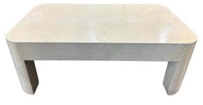 Karl Springer Karl Springer Trompe lOeil Faux Marble Cocktail Table