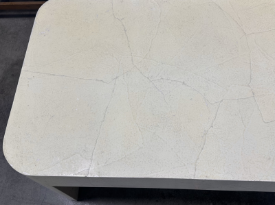 Karl Springer Karl Springer Trompe lOeil Faux Marble Cocktail Table