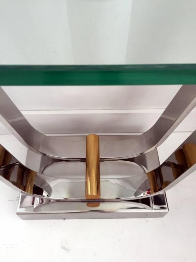 Karl Springer Karl Springer Tulip Console Dining Table