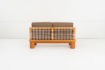 Karl Springer Karl Springer for Karl Springer Ltd Dowelwood Sofa1980c 