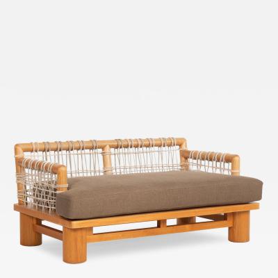 Karl Springer Karl Springer for Karl Springer Ltd Dowelwood Sofa1980c 