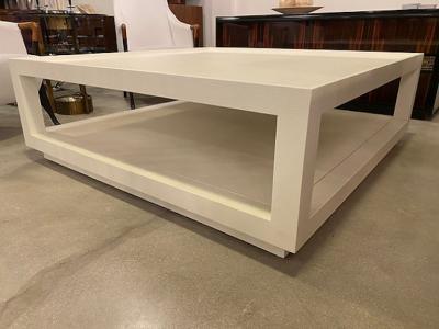 Karl Springer LTD American Modern Tray Top Coffee Table Karl Springer