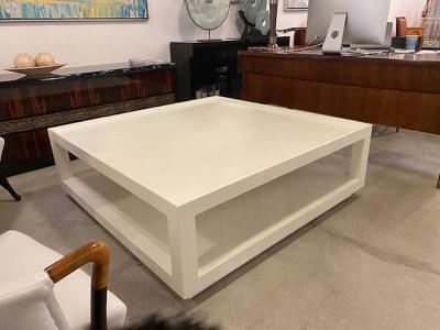 Karl Springer LTD American Modern Tray Top Coffee Table Karl Springer