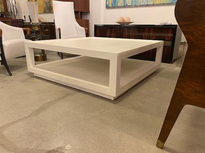 Karl Springer LTD American Modern Tray Top Coffee Table Karl Springer