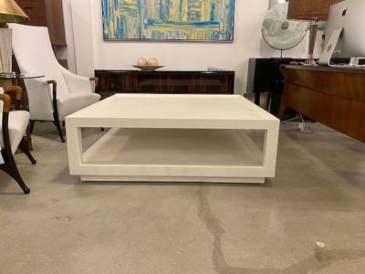 Karl Springer LTD American Modern Tray Top Coffee Table Karl Springer