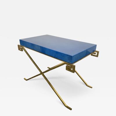 Karl Springer LTD Customizable Karl Springer Ltd Mid Century American JMF Greek Key Tables