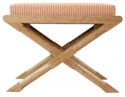 Karl Springer LTD J M F OAK X BENCH