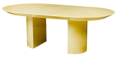 Karl Springer LTD KNIFE EDGE DINING TABLE