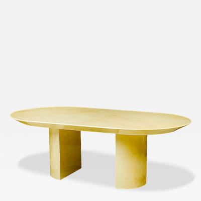 Karl Springer LTD KNIFE EDGE DINING TABLE