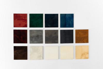 Karl Springer LTD Karl Springer LTD Monumental Goatskin Dining Table in Citron USA