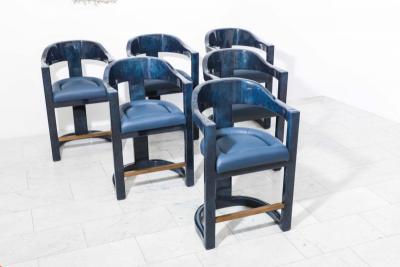 Karl Springer LTD Karl Springer LTD Onassis Barstools USA 2019