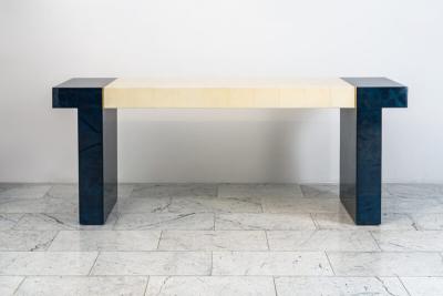 Karl Springer LTD Karl Springer LTD T2 Lacquered Goatskin Console USA