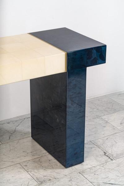 Karl Springer LTD Karl Springer LTD T2 Lacquered Goatskin Console USA