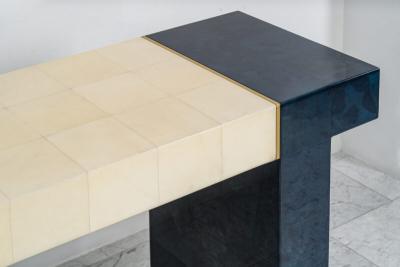 Karl Springer LTD Karl Springer LTD T2 Lacquered Goatskin Console USA