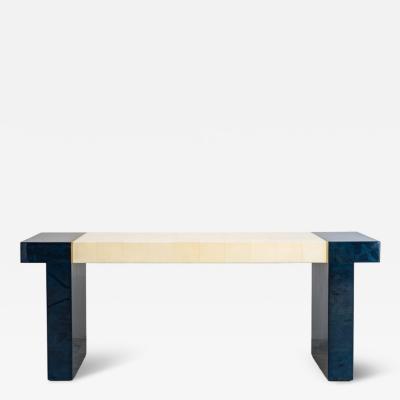 Karl Springer LTD Karl Springer LTD T2 Lacquered Goatskin Console USA