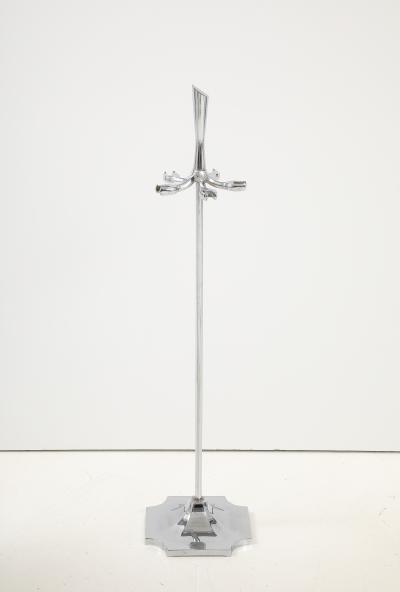 Karl Springer LTD Modernist Chromed Steel Fire Tools