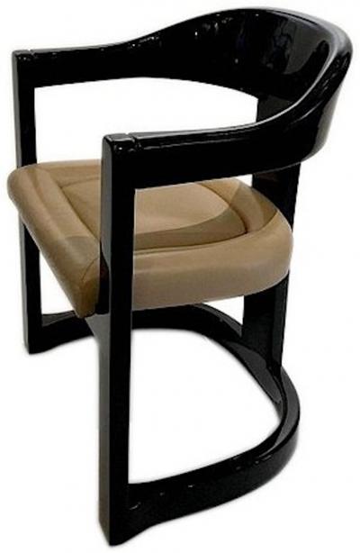 Karl Springer LTD ONASSIS DINING CHAIR ALSO KNOW AS THE JACKIE O CHAIR
