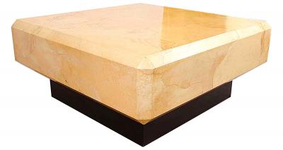 Karl Springer LTD PLYNTH STYLE COFFEE TABLE