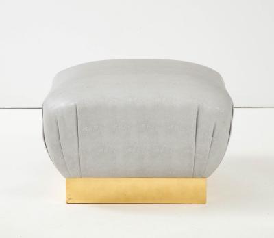 Karl Springer LTD Pair of Karl Springer Ottomans