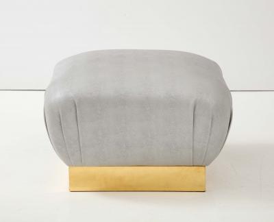 Karl Springer LTD Pair of Karl Springer Ottomans