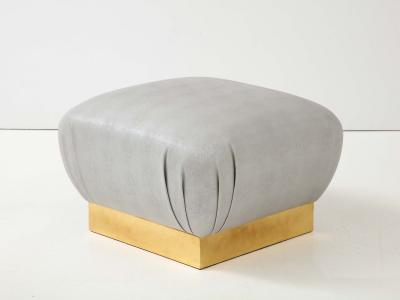 Karl Springer LTD Pair of Karl Springer Ottomans