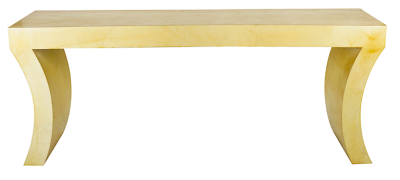 Karl Springer LTD REED STYLE CONSOLE TABLE