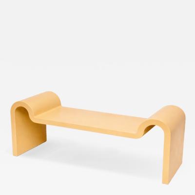 Karl Springer LTD SCULPTURE BENCH