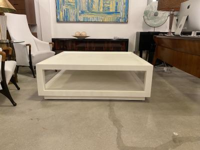 Karl Springer Ltd Mid Century American Modern Coffee Table Made to Order 