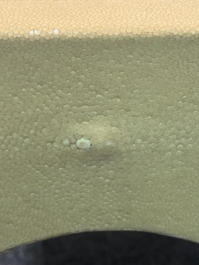 Karl Springer MODERN SQUARE DESIGN TOP CREAM SHAGREEN COFFEE TABLE WITH SCALLOPED SIDES