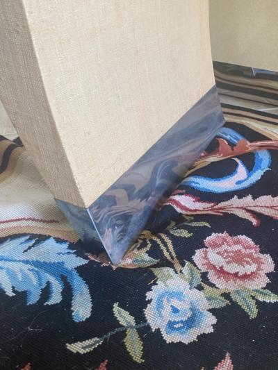 Karl Springer MODERNIST GRASSCLOTH AND PYTHON CONSOLE