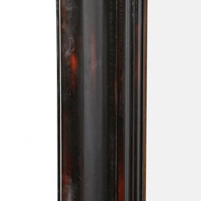 Karl Springer Mid Century French Polished Tortoise Hue Finish Molding Mirror by Karl Springer