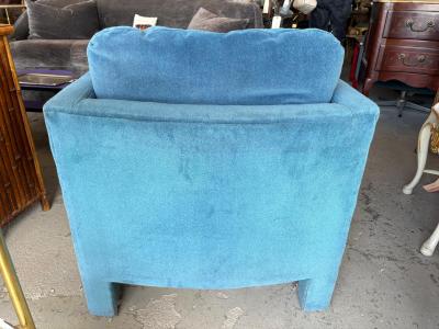 Karl Springer Pair Of Mid Century Parsons Chairs