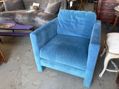 Karl Springer Pair Of Mid Century Parsons Chairs