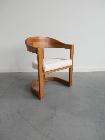 Karl Springer Set of 4 Onasis Chairs by Karl Springer