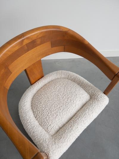 Karl Springer Set of 4 Onasis Chairs by Karl Springer