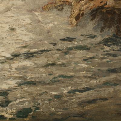 Karl Theodor Boehme Karl Theodor Boehme German b 1866 d 1939 Scenic Cliffs painting