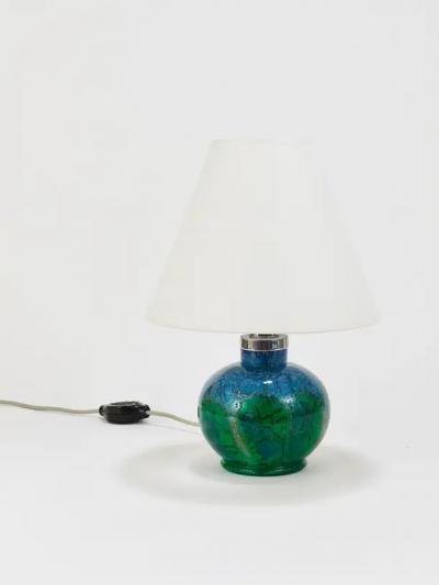 Karl Wiedmann Art Deco Karl Wiedmann WMF Ikora Table Or Side Lamp Germany 1930s