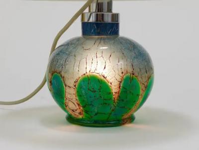 Karl Wiedmann Art Deco Karl Wiedmann WMF Ikora Table Or Side Lamp Germany 1930s