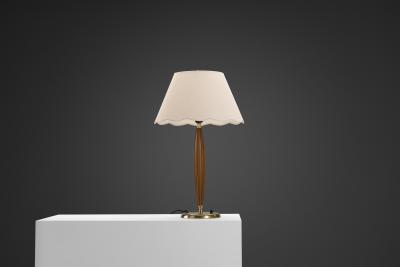 Karlskrona Lampfabrik Swedish Modern Model 2945 Table Lamp Sweden First half of the 20th Century