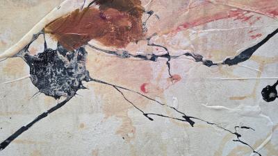 Kathi Robinson Frank Arise 2025 Large Abstract Painting On Canvas by Kathi Robinson Frank