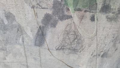 Kathi Robinson Frank Pastoral 2025 Large Abstract Diptych Painting by Kathi Robinson Frank