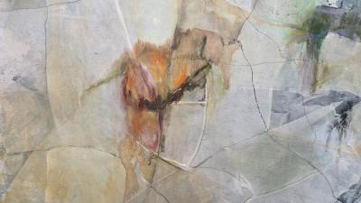 Kathi Robinson Frank Pastoral 2025 Large Abstract Diptych Painting by Kathi Robinson Frank