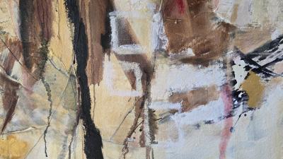 Kathi Robinson Frank Resistance 2025 Large Contemporary Abstract Painting by Kathi Robinson Frank