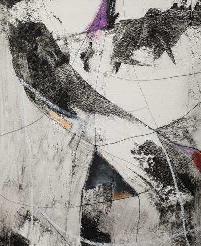 Kathi Robinson Frank Under The Palapa 2024 Framed Oil On Paper By Kathi Robinson Frank