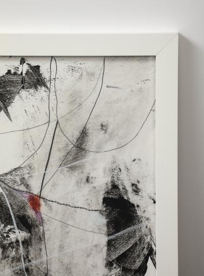 Kathi Robinson Frank Under The Palapa 2024 Framed Oil On Paper By Kathi Robinson Frank