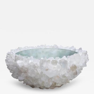 Kathryn McCoy Classic Extra Large Bowl in Clear Quartz by Kathryn McCoy