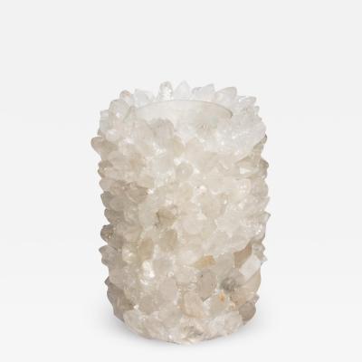 Kathryn McCoy Classic Vase in Clear Quartz