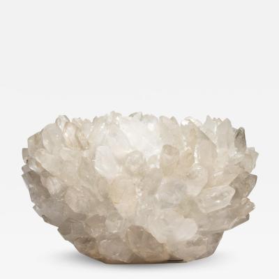 Kathryn McCoy Inside Out Extra Large Bowl in Clear Quartz