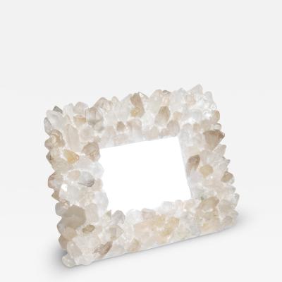 Kathryn McCoy Picture Frame Large Horizontal in Clear Quartz