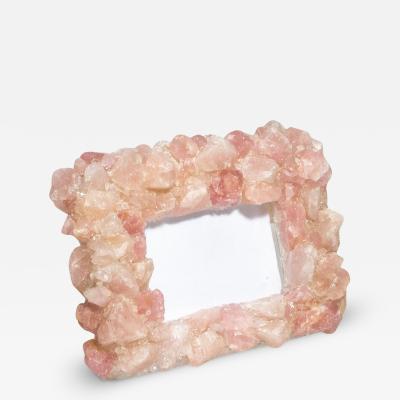 Kathryn McCoy Picture Frame Medium Horizontal in Pink Quartz